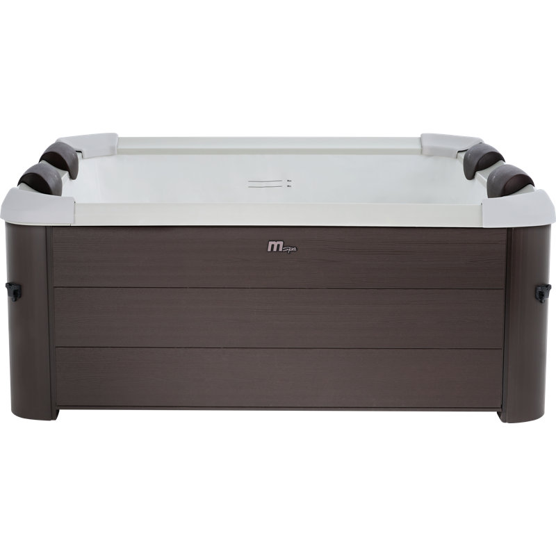 MSPA 120 Volt 6 Person 140 Jet Square Plug And Play Hot Tub with